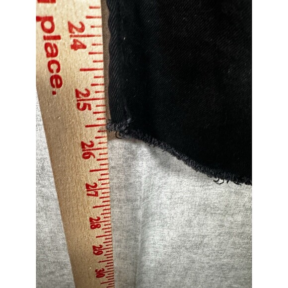 Blue Age Black Denim Distressed Juniors Size 5 Skinny Jeans - Picture 4 of 8